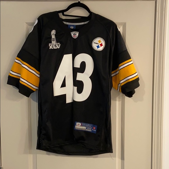 troy polamalu super bowl jersey